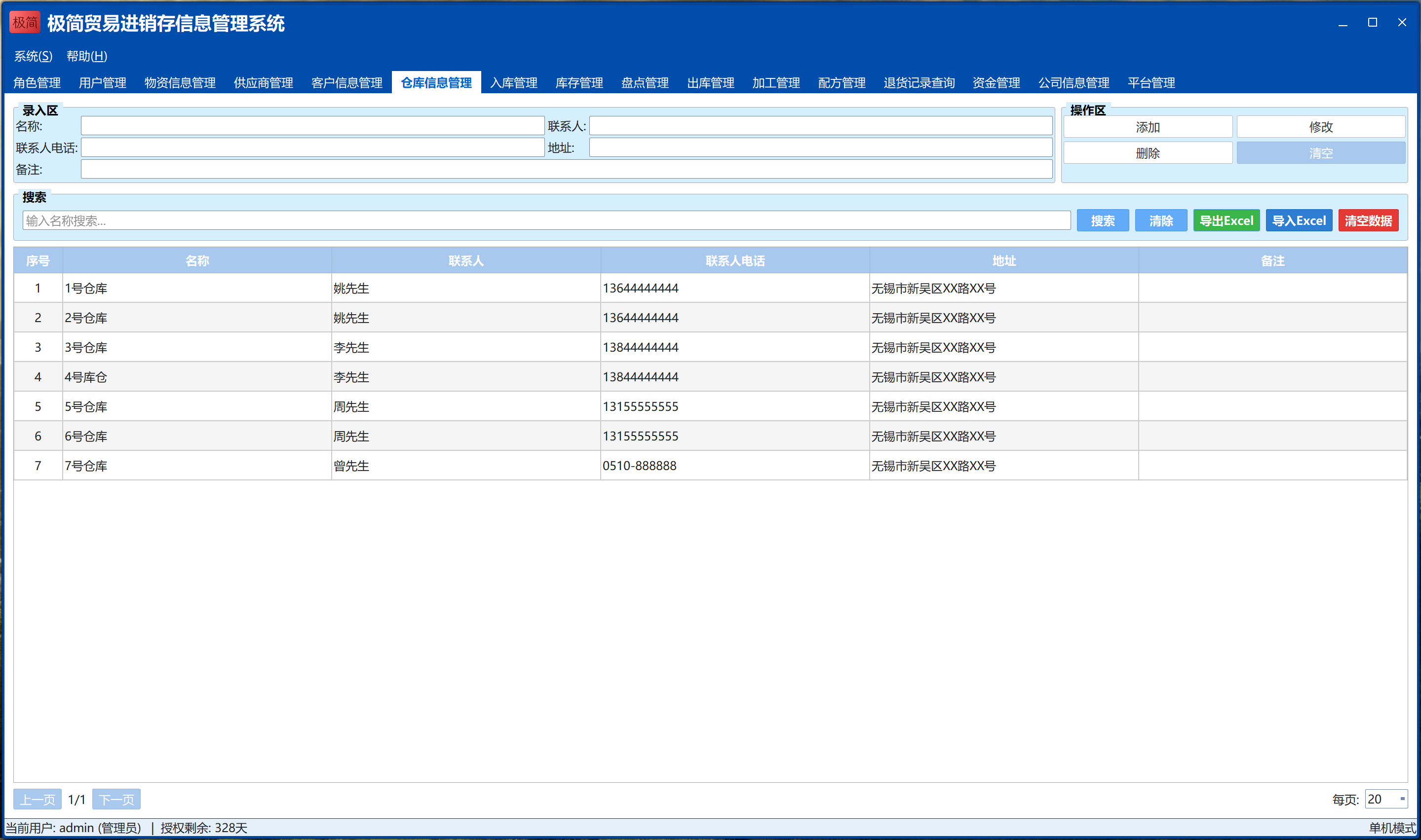 Warehouse Management